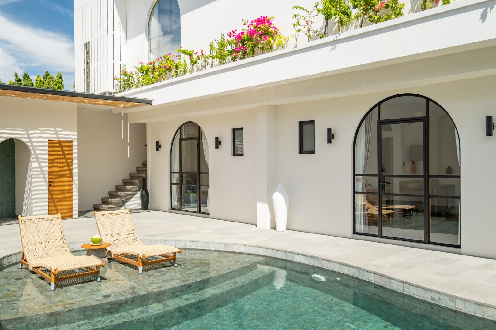 Wake up to serenity in Bali with our Signature Pool Room. With 5 rooms available on the ground floor, diving straight into the pool is the only agenda!